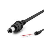 HADRON HD4154 Laptop DC Jack Kablosu 6.3x3.0 mm 1.2 m - Siyah