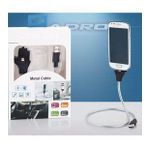Hadron HD4377 USB Type-C Spiral Tutacaklı Metal Şarj Kablosu