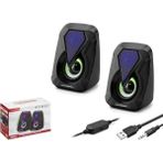 Hadron HD6054 1.1 Ledli Siyah Bilgisayar Speaker