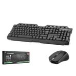Hadron Hd842 Türkçe-Q Multimedia 1600Dpi 2.4Ghz Usb Kablosuz Klavye Mouse Set - Siyah