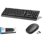 hadron hd843 kablosuz klavye ve mouse seti - siyah - Yok
