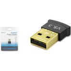 Hadron HD9007 Mini USB Bluetooth Adaptör 5.3 - Siyah Düşük Gecikme ve Enerji Verimliliği