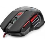 Hadron HDG30 3600DPI Ledli 1.44 mt USB Kablolu Siyah-Kırmızı Oyuncu Mouse