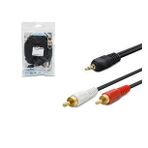 Hadron HDX-1024 AUX 3.5 mm To 1.5 mt 2 RCA Kablosu