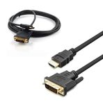 Hadron HDX-7752 Siyah 1.8 mt Dvi 24+1 To Hdmi Kablo