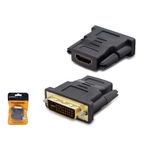 Hadron HDX1260 DVI (E) 24+5 - HDMI (D) Dönüştürücü Adaptör - Siyah
