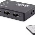Hadron Hdx1272 5 Port Hdmi Switch 5Giriş 1Çıkış Kumandalı