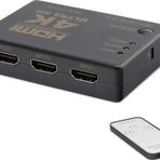 Hadron Hdx1308 3 Port Hdmi Switch 3Giriş 1Çıkış 4K Kumandalı