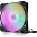 Hadron HDX1517 Performans Kasa Fanı Rgb 12CM 4pın Siyah