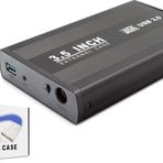 Hadron HDX1756 USB 3.0 Sata 3.5 inç Metal Kasa Siyah Hard Disk Kutusu