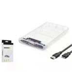 Hadron Hdx1760 Hdd Kutu Usb3.0 Plastik Sata 2.5" Transparent