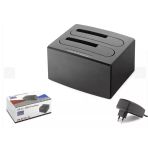 Hadron Hdx1791 All İn One Hdd Docking Usb 3.0 Sata 2.5 & 3.5 Hdd Ssd Destekli 12v Adaptör Siya