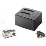 Hadron Hdx1791 All İn One Hdd Docking Usb 3.0 Sata 2.5 & 3.5 Hdd Ssd Destekli 12v Adaptör Siya