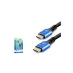 HADRON Hdx2044 Fiber Optic Hdmi Hdtv Kablo Pvc 8K 60Hz 2.1V Od8.0 1.5M Siyah