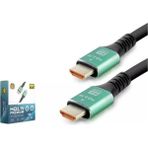Hadron HDX2046 HDMI Kablo Pvc 8k 60HZ 2.1V Optıc Od8.0 5m Siyah