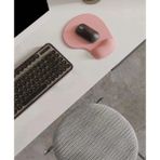 Hadron HDX3536F Bilek Destekli Mouse Pad - Mor - Pembe