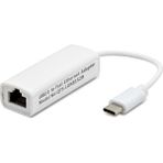 Hadron HDX5257 Type-C to RJ45 Ethernet Adaptörü 10/100 Mbps LAN Dönüştürücü - Beyaz - 1 ADET