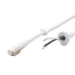 HADRON HDX5543 Laptop DC Jack Kablosu L Tip 1.2 m - Beyaz