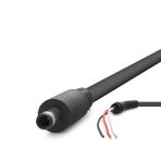 HADRON HDX5547 Laptop DC Jack Kablosu 4.5x3.0 mm 3 İletkenli 1.2 m - Siyah