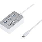 Hadron Hdx7029 7in1 Kart Okuyucu Type-c To Usb 3.0 Hub
