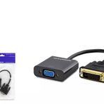 Hadron HDX7781 VGA/AV To VGA To DVI Dönüştürücü Siyah Kablo