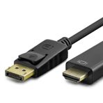 Hadron Hdx7797 Display (M) To Hdmi (M) Kablo 4K 30Hz 3 Metre Siyah