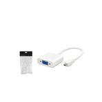 HADRON HDX7810 Micro USB to VGA Dişi Görüntü Dönüştürücü 1080p - Beyaz