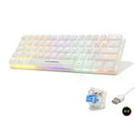 Hadron Mekanik Mini Klavye Blue Switch Rgb - Beyaz G508B
