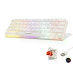 Hadron Mekanik Mini Klavye Red Switch Rgb - Beyaz G508R