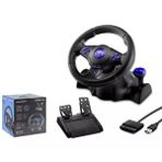 Hadron Vw9803 Oyuncu Direksiyon Seti 180° 3in1 Ps3/ps2/pc Siyah siyah