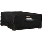 Haegs Bahçe Mobilya Örtüsü, 250-250-90CM Bahçe Mobilyası Koruma Brandası Koruma Kılıfı Siyah