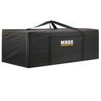 HAEGS Bahçe Mobilya Yastığı, Minderi Saklama Çantası Hurç, Yatak, Yorgan, Yastık Organizer, Düzenleyici, Depolama Hurcu, Çantası, Extra Büyük Battal Boy - 725 Lt Siyah