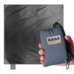 Haegs Cep Yer Örtüsü Piknik Örtüsü Kamp Matı Plaj Yer Örtüsü Su Geçirmez Kum Tutmaz Hızlı Kurur Hafif Katlanabilir İnce Zemin Örtüsü Outdoor Açık Hava Kamp Yürüyüş Seyahat İçin - El Askılı - 15