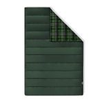 HAEGS Haegs Flanel Kamp Battaniyesi, Seyahat Yorganı Dış Mekan Hafif Kompakt Outdoor Kamp Çadır Karavan Battaniye 215-150 Cm Haki