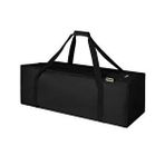 HAEGS Haegs Taşıma Çantası, Fermuarlı Dayanıklı Seyahat Spor Hurç, Valiz, 70l (60 X 30 X 30 Cm) - Siyah