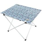 HAEGS Haegs Ultralight Katlanır Kamp Masası,kompakt Roll Up Outdoor Kamp Masası Large - Dino İsland Yeşil