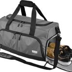 Haegs Spor Çantası, 10 Cepli, Fitness Çantası, Medium - Gri