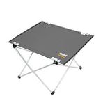 HAEGS Ultralight Katlanır Kamp Masası, Piknik, Bbq, Balıkçılık, Avcılık, Plaj, Hiking Için Taşınabilir Kompakt Roll Up Outdoor Kamp Masası Small - Gri