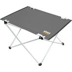 Haegs Ultralight Katlanır Kamp Sehpası, Piknik, Bbq, Balıkçılık, Avcılık, Plaj, Hiking Için Taşınabilir Kompakt Roll Up Outdoor Kamp Masası Orta Boy - Gri