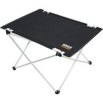 Haegs Ultralight Katlanır Kamp Sehpası, Piknik, Bbq, Balıkçılık, Avcılık, Plaj, Hiking için Taşınabilir Kompakt Roll Up Outdoor Kamp Masası Orta Boy - Siyah