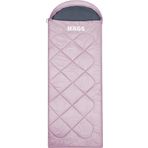 Haegs Uyku Tulumu Polar Battaniye Kamp Outdoor Dış Mekan Yazlık Kışlık Hafif Sıcak Kompakt Polar Pembe 220x75 cm