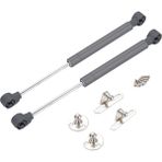 Hafele 2 Adet Dolap Amortisörü Gazlı Piston Kapak Hidroliği 27 cm - 100N