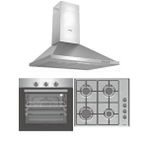 Hafele Eternal Inox Ankastre Set 2 (eternal Ocak + Eternal Fırın + Eternal Davlumbaz) Gri