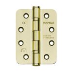 Hafele F Parlak Pirinç 102x76x3 mm Yaprak Menteşe