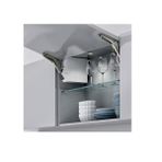 Hafele Free Flap 1.7 E C Gri Makas Seti