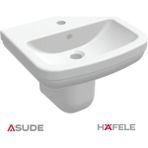 Hafele GLOW Lavabo yarım ayak,parlak beyaz,270m