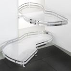 Hafele Lemans II A. Style Krom Sol 60 cm Sepet
