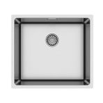 Hafele Novara04 490x440 mm Paslanmaz Çelik Parlak Eviye