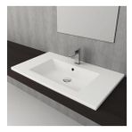 Hafele Parlak Beyaz 815x475 mm Tierra 80 Lavabo