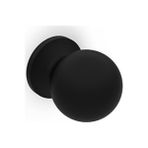 Hafele Pearl Jr Düğme Mat Siyah 18 mm Kulp